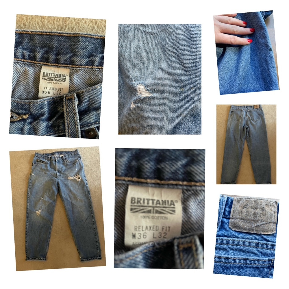 Vintage Brittania Mom Jeans